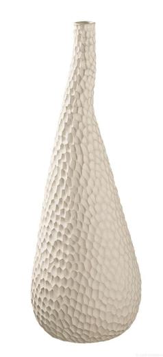 ASA CARVE Vase - natur - Ø 12,5 cm - Höhe 33,5 cm