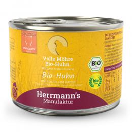 Herrmann's | Bio Huhn mit Karotte und Kamut | Selection Adult | 12 x 200 g